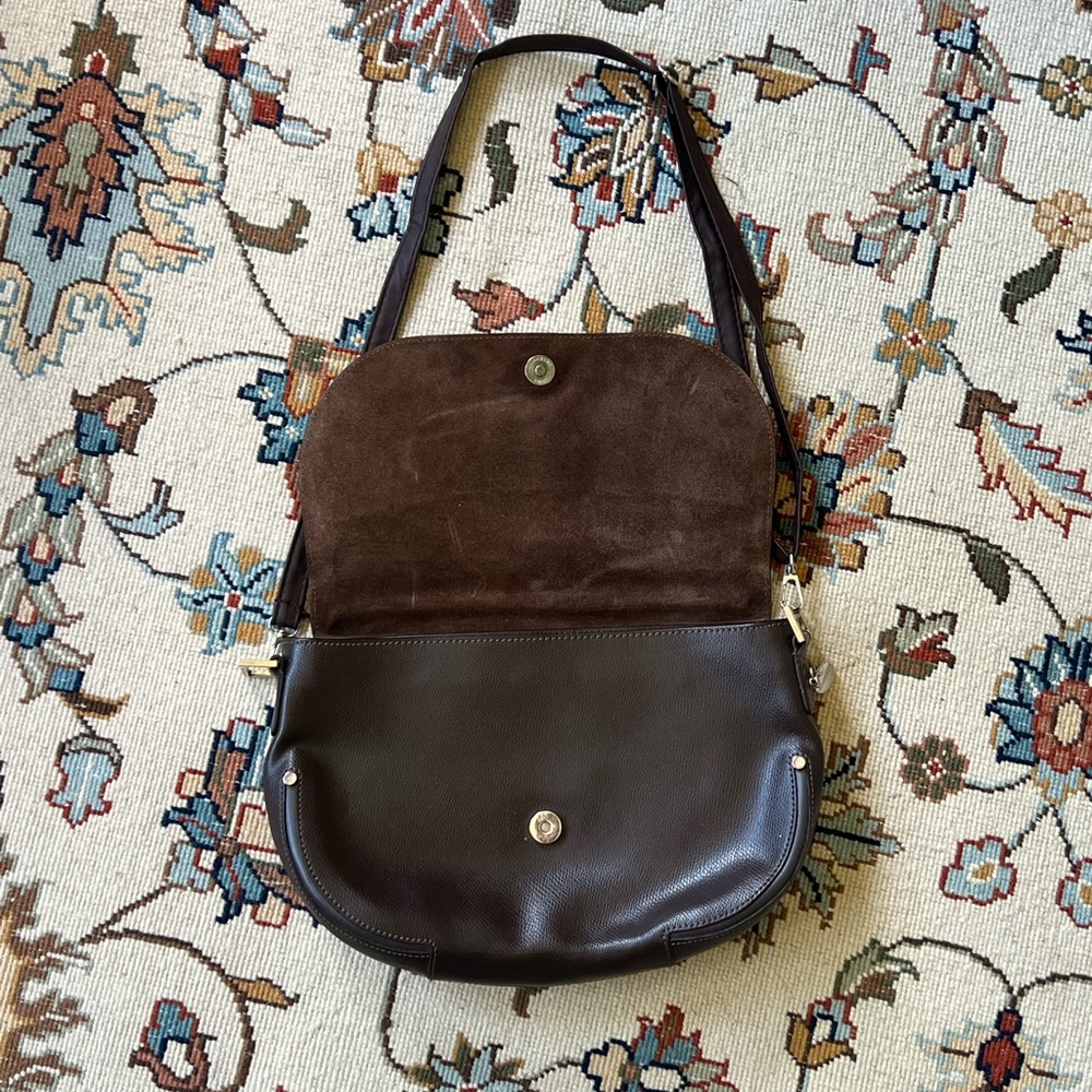 Vintage Italian Leather Shoulder Bag - Picture 2 of 6